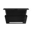 Globalo Design Teslo 60.1 Okap teleskopowy czarny TESLO_60_1_BLACK - zdjęcie 1
