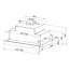 Globalo Design Teslo 90.1 Okap teleskopowy czarny TESLO_90_1_BLACK - zdjęcie 2