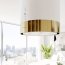 Globalo Exclusive Cylindro Isola 39.7 Okap wyspowy biały/złoty CYLINDRO_ISOLA_39_7_LIGHT_GOLD_RING - zdjęcie 5