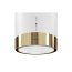 Globalo Exclusive Cylindro Isola 39.7 Okap wyspowy biały/złoty CYLINDRO_ISOLA_39_7_LIGHT_GOLD_RING - zdjęcie 4