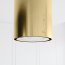 Globalo Exclusive Cylindro Isola 39.7 Okap wyspowy jasny złoty mat CYLINDRO_ISOLA_39_7_LIGHT_GOLD_MAT - zdjęcie 5