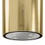 Globalo Exclusive Cylindro Isola 39.7 Okap wyspowy jasny złoty mat CYLINDRO_ISOLA_39_7_LIGHT_GOLD_MAT - zdjęcie 4