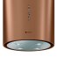 Globalo Exclusive Cylindro Isola 39.7 Okap wyspowy miedziany mat CYLINDRO_ISOLA_39_7_MIEDZ_MAT - zdjęcie 4