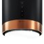 Globalo Silent Quality Heweno Isola 39.2 Okap wyspowy miedziany/czarny mat HEWENO_ISOLA_39_2_BL_COPPER_MAT_RING - zdjęcie 4