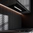 Globalo Silent Quality Pinelio 60.1 Okap do zabudowy czarny PINELIO_60_1_BLACK - zdjęcie 5