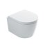 Globo Forty3 Toaleta WC podwieszana 43x36 cm Senzabrida bez kołnierza biała FOS06.BI - zdjęcie 1