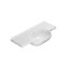 Globo Mode Umywalka wisząca lub meblowa 100x49 cm biały połysk ME100BI - zdjęcie 1