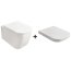 Globo Stone Zestaw Toaleta WC podwieszana 45x36 cm z deską sedesową wolnoopadającą, biały SSS03.BI+SS026BI - zdjęcie 1