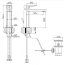 Graff Blackstone Bateria umywalkowa z korkiem chrom E-11800D-LM63-PC - zdjęcie 2