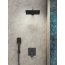 Graff Blackstone Zestaw prysznicowy podtynkowy z deszczownicą czarny mat BLA03-MBK - zdjęcie 2