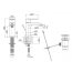 Graff Java Bateria bidetowa z korkiem chrom E-11160D-LM54-PC - zdjęcie 2