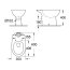 Grohe Bau Ceramic Toaleta WC kompaktowa 60x35 cm bez kołnierza, biała 39428000 - zdjęcie 3
