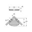 Grohe BauCosmopolitan Koszyk prysznicowy mały chrom 40664001 - zdjęcie 2