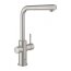 Grohe Blue Home Bateria kuchenna wysoka z wyciąganą wylewką i funkcją filtrowania wody stal nierdzewna 31539DC0 - zdjęcie 2