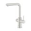 Grohe Blue Pure Minta Bateria kuchenna z wyciąganą wylewką do filtra wody stal nierdzewna 30601DC0 - zdjęcie 3