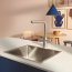 Grohe Blue Pure Minta Bateria kuchenna z wyciąganą wylewką do filtra wody stal nierdzewna 30601DC0 - zdjęcie 4