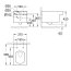 Grohe Cube Ceramic Zestaw Toaleta WC podwieszana 56,5x37 cm bez kołnierza PureGuard z deską sedesową wolnoopadającą, biały 3924400H+39488000 - zdjęcie 3