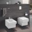 Grohe Cube Ceramic Zestaw Toaleta WC podwieszana 56,5x37 cm bez kołnierza PureGuard z deską sedesową wolnoopadającą, biały 3924400H+39488000 - zdjęcie 7