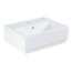 Grohe Cube Ceramic Umywalka wisząca 45,5x35 cm z otworem na baterię przelewem PureGuard, biała 3948300H - zdjęcie 1