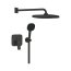 Grohe Cubeo Zestaw prysznicowy podtynkowy z deszczownicą czarny mat 1053362430 - zdjęcie 1