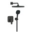 Grohe Cubeo Zestaw prysznicowy podtynkowy z deszczownicą czarny mat 1053362430 - zdjęcie 2