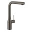 Grohe Essence Bateria kuchenna wysoka z wyciąganą wylewką brushed hard graphite 30504AL0 - zdjęcie 1