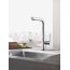 Grohe Essence Bateria kuchenna wysoka z wyciąganą wylewką chrom 30504000 - zdjęcie 4