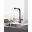 Grohe Essence Bateria kuchenna wysoka z wyciąganą wylewką hard graphite 30504A00 - zdjęcie 4