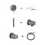 Grohe Essence Zestaw prysznicowy podtynkowy z deszczownicą brushed hard graphite GNS141 - zdjęcie 1