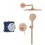 Grohe Essence Zestaw prysznicowy podtynkowy z deszczownicą brushed warm sunset 25287DL0 - zdjęcie 2