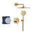 Grohe Essence Zestaw prysznicowy podtynkowy z deszczownicą cool sunrise 25287GL0 - zdjęcie 2