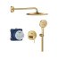 Grohe Essence Zestaw prysznicowy podtynkowy z deszczownicą cool sunrise 25287GL0 - zdjęcie 1