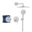 Grohe Essence Zestaw prysznicowy podtynkowy z deszczownicą stal nierdzewna 25287DC0 - zdjęcie 2