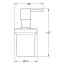 Grohe Essentials Dozownik matte black 1024702430 - zdjęcie 2