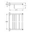 Grohe Essentials New Półka z wieszakiem na ręczniki hard graphite 40800A01 - zdjęcie 2