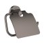 Grohe Essentials Uchwyt na papier toaletowy z pokrywą hard graphite 40367DL1 - zdjęcie 1