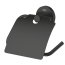 Grohe Essentials Uchwyt na papier toaletowy z pokrywą matte black 1024652430 - zdjęcie 3