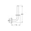 Grohe Essentials Uchwyt na zapasowy papier toaletowy stal nierdzewna 40385DC1 - zdjęcie 2