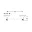 Grohe Essentials Wieszak na ręcznik 65,4 cm brushed hard graphite 40366AL1 - zdjęcie 2