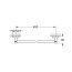 Grohe Essentials Wieszak na ręcznik brushed brushed hard graphite 40688AL1 - zdjęcie 2