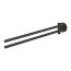 Grohe Essentials Wieszak na ręcznik podwójny 43,9 cm matte black 1024672430 - zdjęcie 3