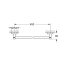 Grohe Essentials Wieszak na ręcznik warm sunset 40688DA1 - zdjęcie 2