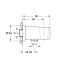 Grohe Euphoria Cube Przyłącze węża z uchwytem hard graphite 26370A00 - zdjęcie 2