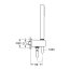 Grohe Euphoria Cube Stick Zestaw prysznicowy punktowy chrom 26405000 - zdjęcie 2
