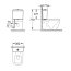 Grohe Euro Ceramic Zbiornik WC kompaktowy podłączenie z dołu biały 39332000 - zdjęcie 2