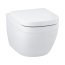 Grohe Euro Ceramika Zestaw Toaleta WC bez kołnierza + deska wolnoopadająca biel alpejska 39328000+39330002 - zdjęcie 2