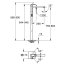 Grohe Eurocube Bateria wannowa wolnostojąca chrom 23672001 - zdjęcie 2