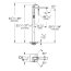 Grohe Eurocube Zestaw Bateria wannowa wolnostojąca chrom + element podtynkowy 85155647 - zdjęcie 3