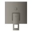 Grohe Eurocube Zestaw prysznicowy podtynkowy z deszczownicą brushed hard graphite GNS299189 - zdjęcie 7
