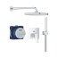 Grohe Eurocube Zestaw prysznicowy podtynkowy z deszczownicą chrom 25289000 - zdjęcie 1